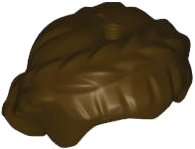 LEGO part Minifigure, Hair Female Short, Braided on Sides, Hole on Top 64807
