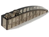 LEGO part Slope, Curved 6 x 1 42022
