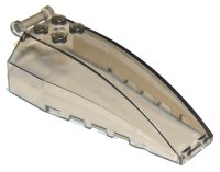 LEGO part Windscreen 8 x 4 x 2 with 4 Studs and Bar Handle 92579