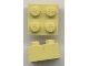 LEGO part Modulex, Brick 2 x 2 (M on studs) Mx1122M