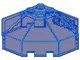 LEGO part Windscreen 6 x 6 x 2 Octagonal Canopy without Axle Hole 2418a
