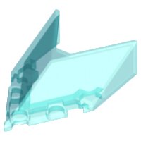 LEGO part Parabrisas 6 x 4 x 1 1/3 Puntudo 22483