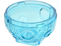 LEGO part Rock 4 x 4 Arctic Globe, Bottom 30342
