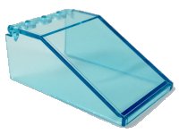 LEGO onderdeel Windscreen 6 x 4 x 2 Canopy 4474