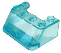 LEGO part Windscreen 3 x 4 x 1 1/3 with 6 Studs on Top 4866