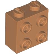 LEGO part Brick Special 1 x 2 x 1 2/3 with 4 Studs on 1 Side 22885