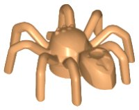 LEGO part Spider with Elongated Abdomen 29111
