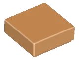 Fliese 1 x 1 in mittelnougat, LEGO Teilenummer 3070