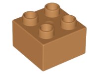 LEGO onderdeel Duplo, Steen 2 x 2 3437