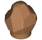 LEGO part Rock 1 1/3 x 1 1/3 x 1 35646
