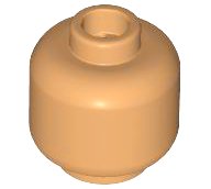LEGO part Minifigure, Head (Plain) 3626