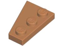 LEGO part Wedge Plate 3 x 2 Right 43722