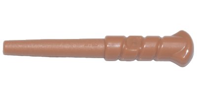LEGO part Minifigure, Utensil Wand, Spiral Handle with Rounded End (5416b)