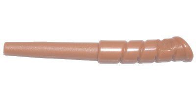 LEGO part Minifigure, Utensil Wand, Spiral Handle with Angled End (5416e)