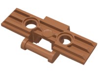 LEGO onderdeel Technic, Link Tread Wide with 2 Pin Holes 57518