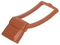 Minifigure, Utensil Bag Messenger Pouch en nougat medio, número de pieza LEGO 61976