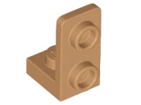 Bracket 1 x 1 - 1 x 2 Inverted in mittelnougat, LEGO Teilenummer 73825