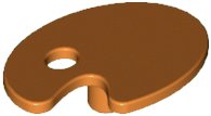 LEGO onderdeel Minifigure, Utensil Paint Palette 93551