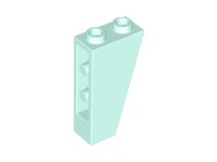 LEGO part Brick Sloped Inverted 75° 2 x 1 x 3 2449
