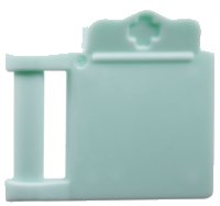 LEGO onderdeel Friends Accessories Medical Clipboard with Bar Handle 98393b
