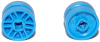 LEGO part Rad 14mm D. x 9,9mm mit Mittelfurche, gefälschte Bolzen und 6 Doppelspeichen 11208