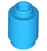 LEGO part Stein, Round  1 x 1 3062