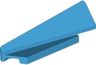 LEGO part Keil 5 x 1 x 1 1/3 mit 4 x 1 Basis Links 3388