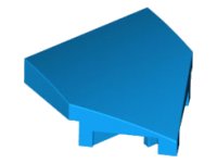 LEGO part Brick Wedged, Curved 2 x 2 with Stud Notches 66956