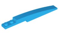 LEGO part Slope, Curved 10 x 1 85970