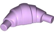 LEGO part Food Croissant - Flat Ends 67338