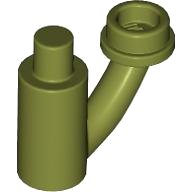 LEGO part Fusto Pianta / Stelo con Barra, Supporto Barra e Bottone Cavo 1566