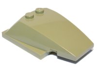 LEGO onderdeel Wedge 6 x 4 x 1 1/3 with 4 x 4 Base 93591