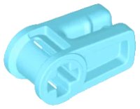 Technic, Axle and Wire Connector en azul celeste medio, número de pieza LEGO 49283