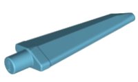 LEGO part Minifigure, Weapon Sword, Spike Flexible 3.5L with Bar End 64727