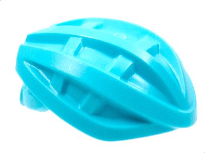 LEGO part Minifigure, Headgear Helmet Sports Cycling Aerodynamic (80500)
