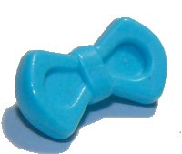 Friends Accessories Bow in mittelazur, LEGO Teilenummer 92355d