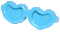 LEGO onderdeel Friends Accessories Glasses, Heart Shaped with Small Pin 93080k