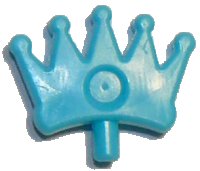 LEGO onderdeel Friends Accessories Hair Decoration, Tiara with 5 Points and Pin 93080m