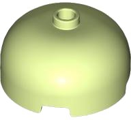 LEGO part Brick Round 3 x 3 Dome with Center Stud 49308