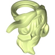 LEGO part Minifigure Beard, Long Wavy 53821