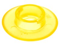 LEGO part Clikits Bead, Ring Thin Large with Hole with High Connector 45473