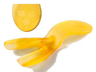 LEGO part Clikits Tool, Part Separator with Heart, Flower, and Star on Handle (46391b)