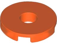 LEGO part Piastrella, Rotonda 2 x 2 con Foro 15535