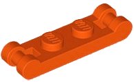 LEGO part Piastra, Modificata 1 x 2 con Maniglie Barra alle Estremità 18649