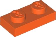 LEGO part Platta 1 x 2 3023