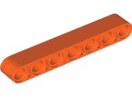 LEGO onderdeel Technic, Liftarm Thick 1 x 7 32524