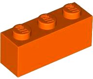 LEGO onderdeel Steen 1 x 3 3622