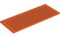 LEGO onderdeel Tile, Modified 6 x 16 with Studs on Edges 6205