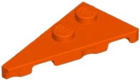 LEGO onderdeel Wedge, Plate 4 x 2 Left, Pointed 65429