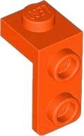 LEGO part Bracket 1 x 1 - 1 x 2 79389